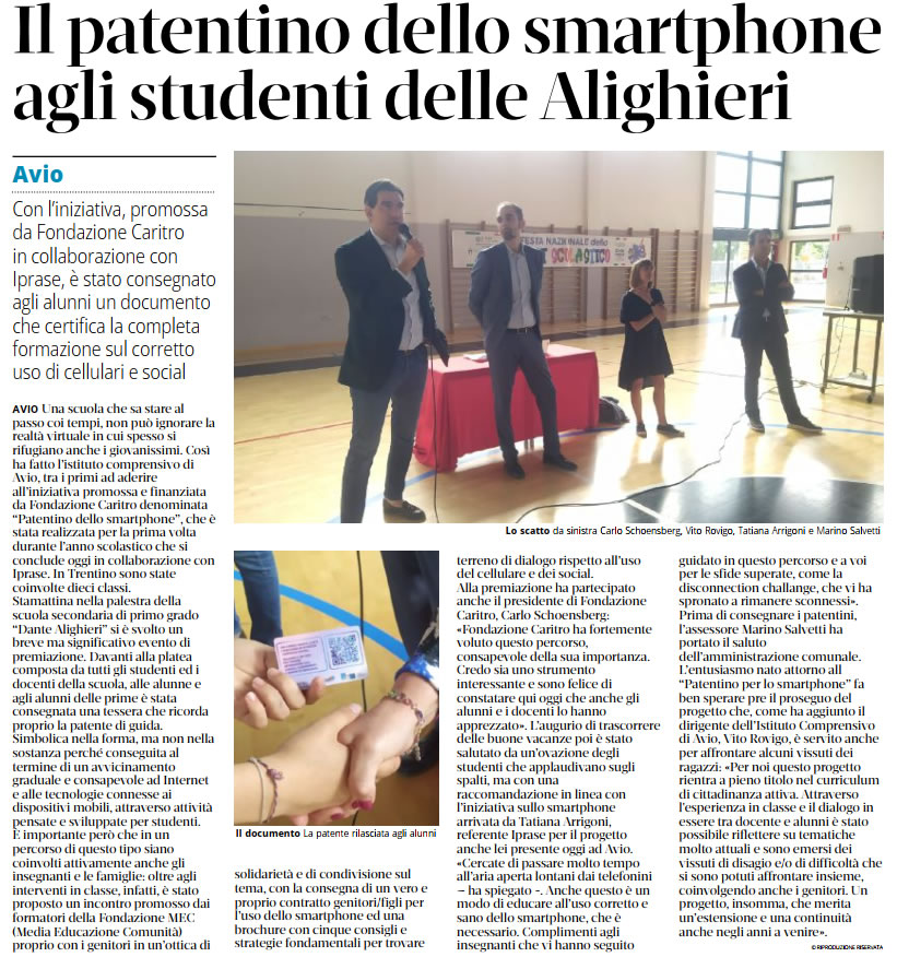Patentino Dello Smartphone